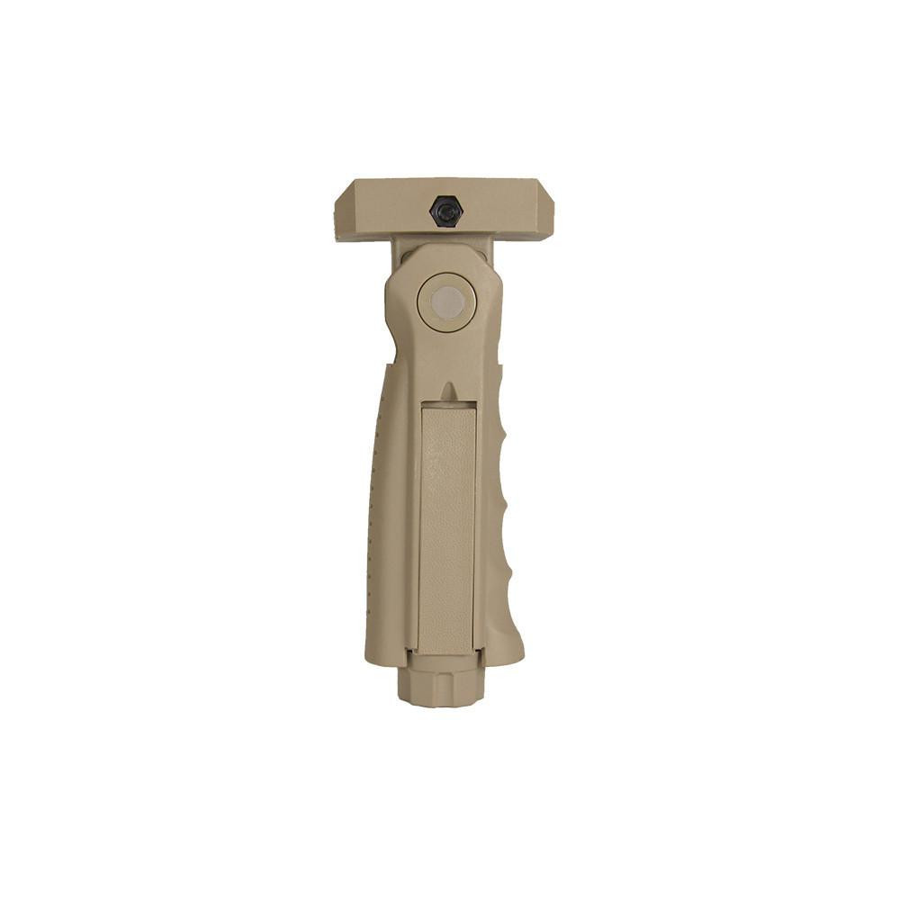 ABCSportZ TS-FG7T ABCSportZ Ergonomic Ambidextrous 5-position Foldable Foregrip Tan ABCFG7T