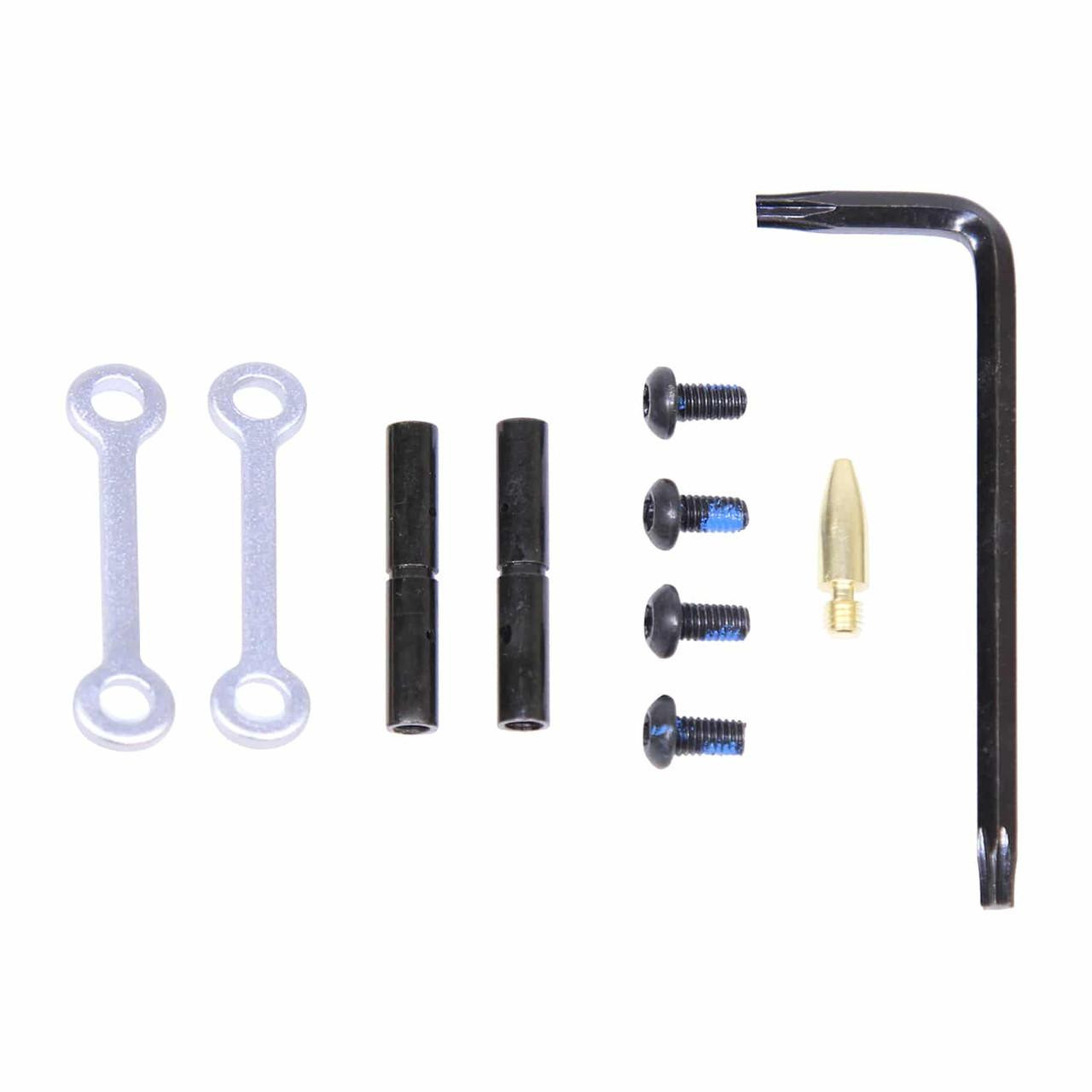  Guntec USA GT-ARP-CLEAR Complete Anti-Rotation Trigger/Hammer Pin Set (Anodized Clear) 