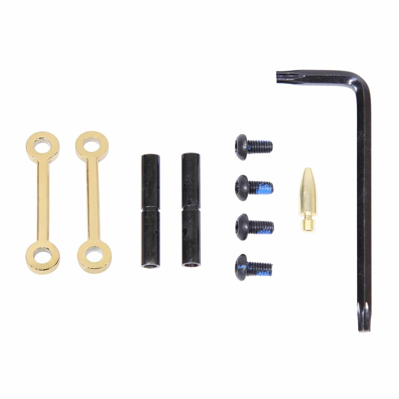  Guntec USA GT-ARP-GP Complete Anti-Rotation Trigger/Hammer Pin Set (Gold Plated) 