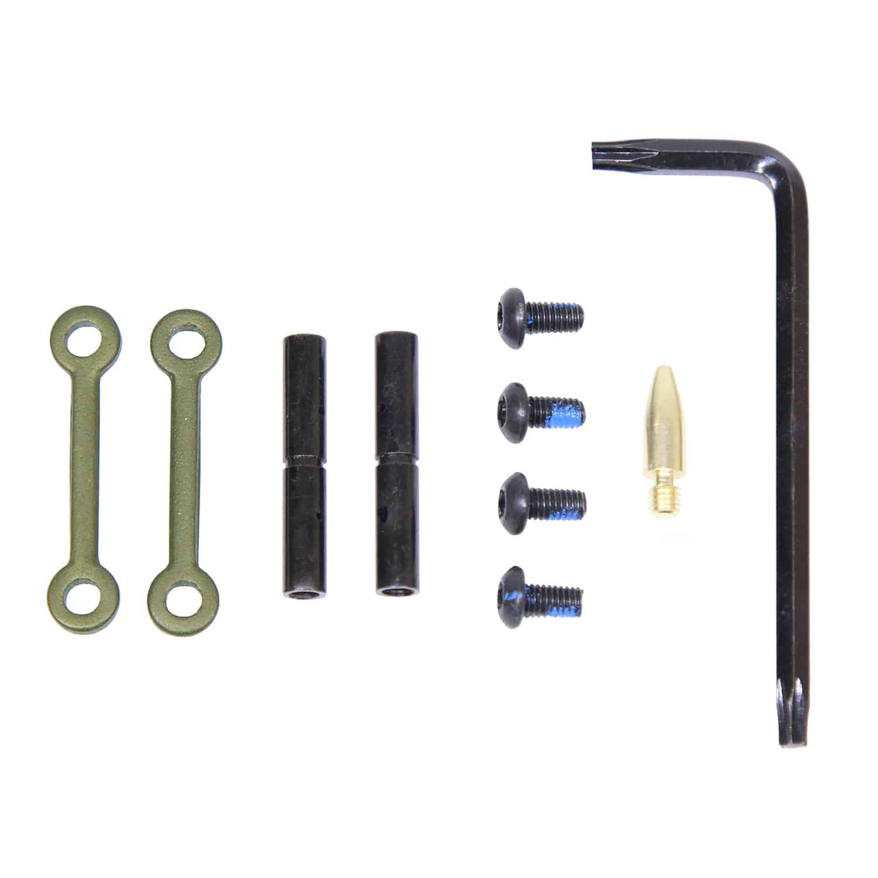 Guntec USA GT-ARP-GREEN Complete Anti-Rotation Trigger/Hammer Pin Set (Anodized Green)