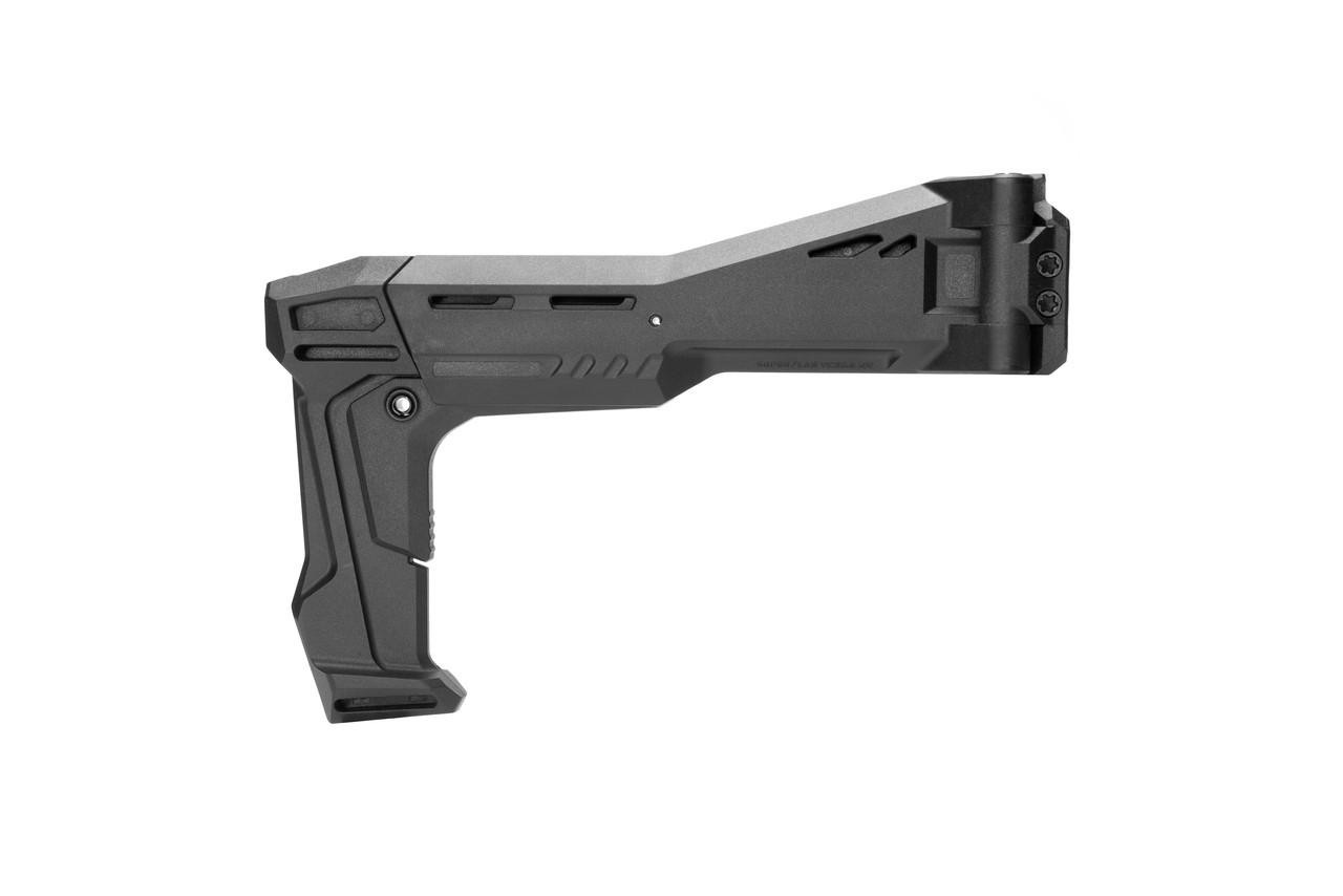 Strike Industries SI-FSA-SP-STAB Adjustable FSA Polymer Stabilizer with Picatinny Mount, black and gray tactical firearm accessory
