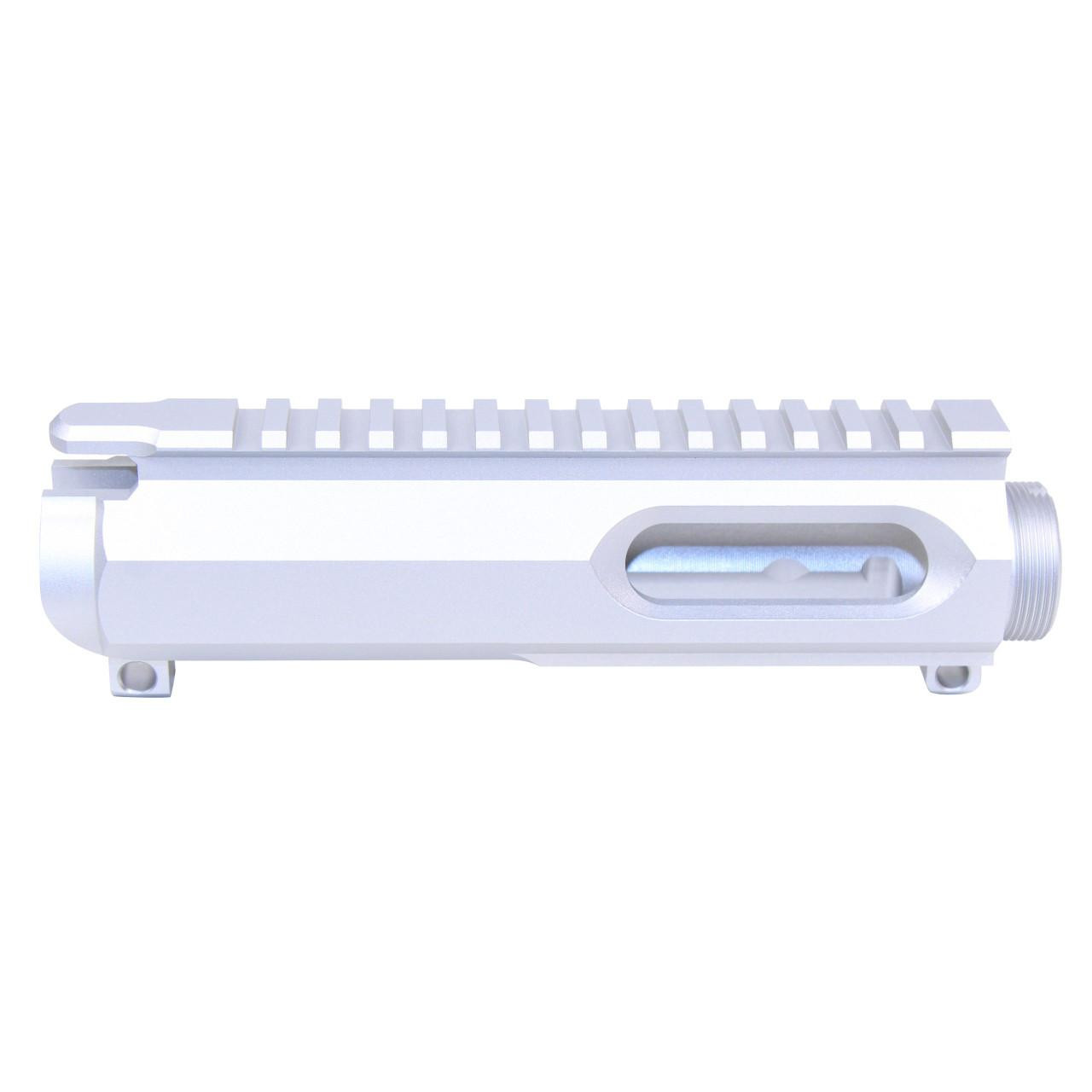 Guntec USA GT-UPPER-9-CLEAR AR-15 9mm Dedicated Stripped Billet Upper Receiver, Anodized Clear