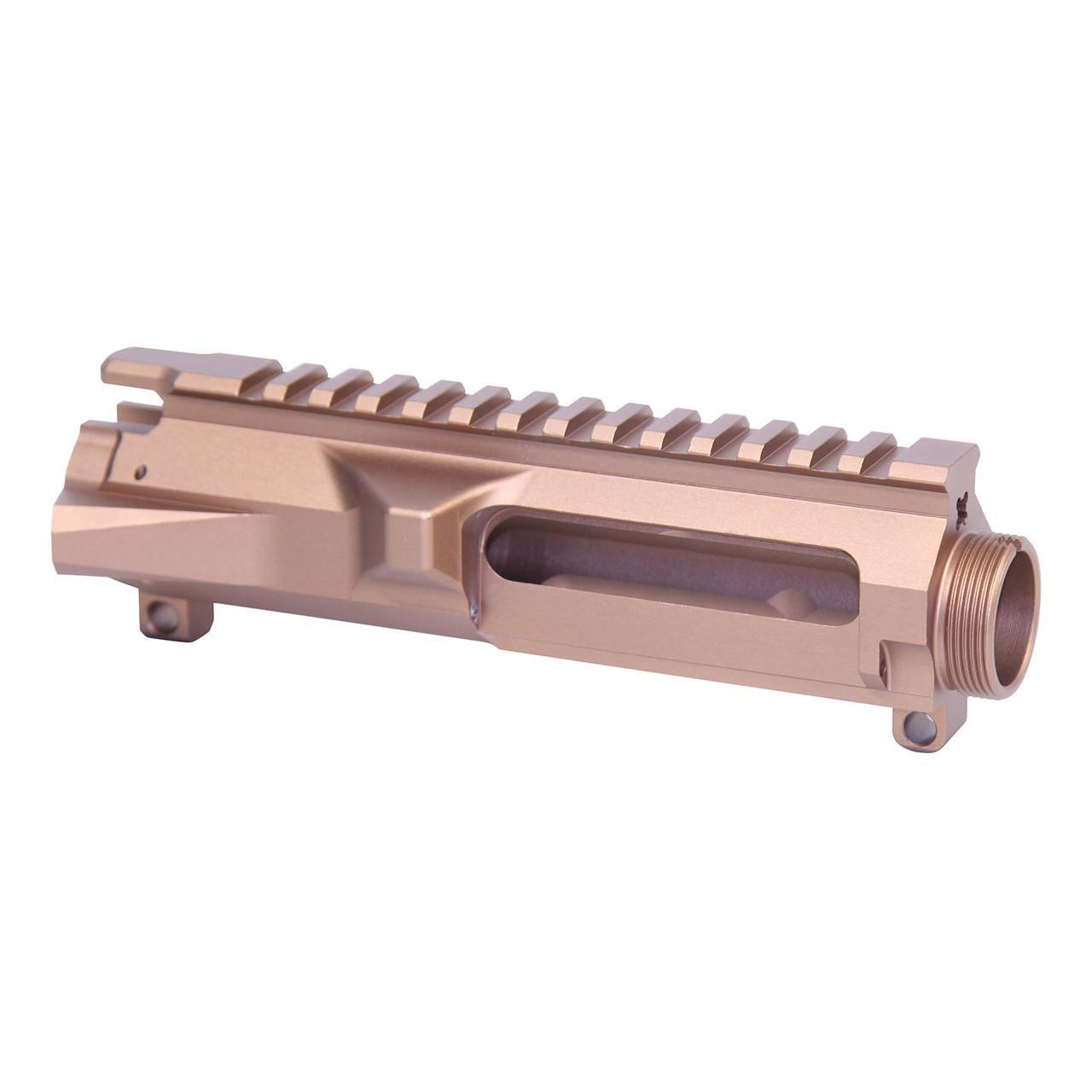 Guntec USA GT-UPPER-BRZ Guntec USA GT-UPPER-BRZ AR-15 Stripped Billet Upper Receiver (Anodized Bronze) GT-UPPER-BRZ