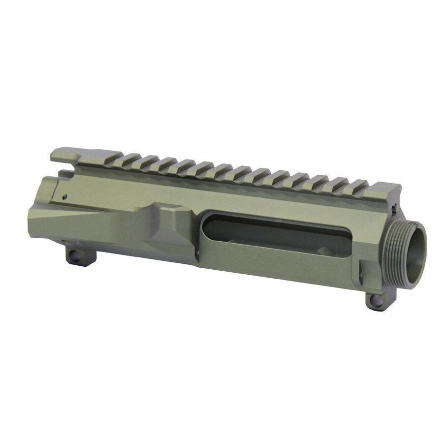Guntec USA GT-UPPER-GREEN Guntec USA GT-UPPER-GREEN AR-15 Stripped Billet Upper Receiver (Anodized Green) (Discontinued) GT-UPPER-GREEN