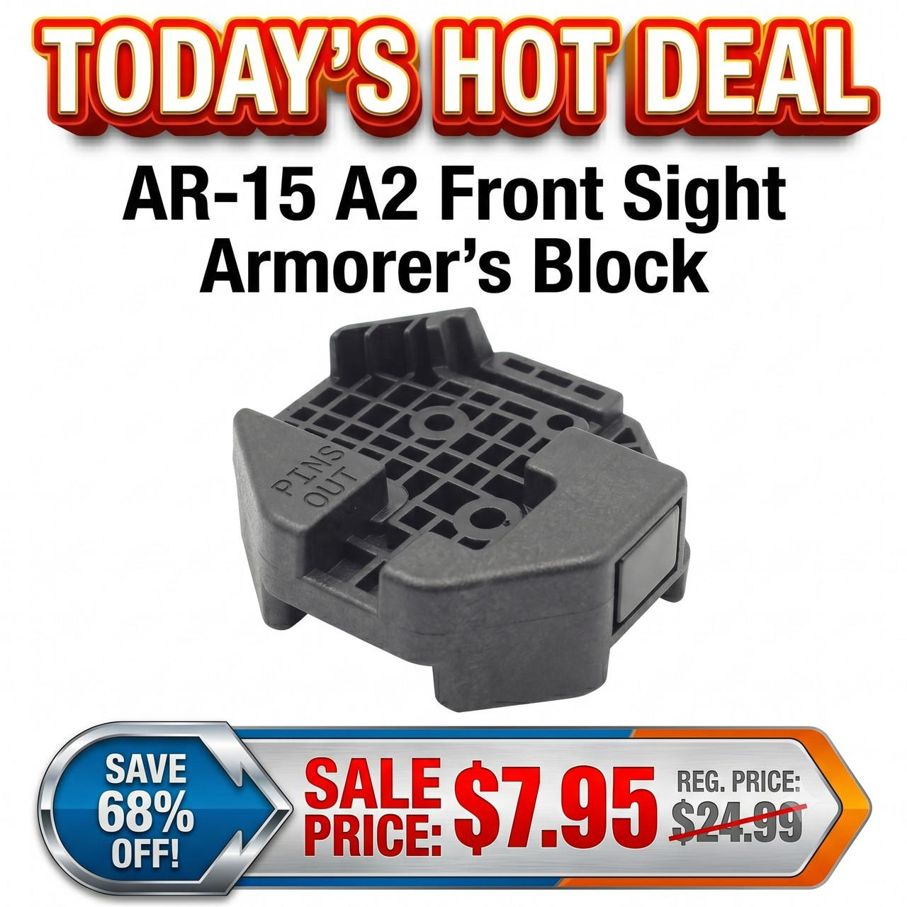 ABCSportZ TS-GT56 ABCSportZ AR-15 A2 Front Sight Armorer’s Block ABCGT56