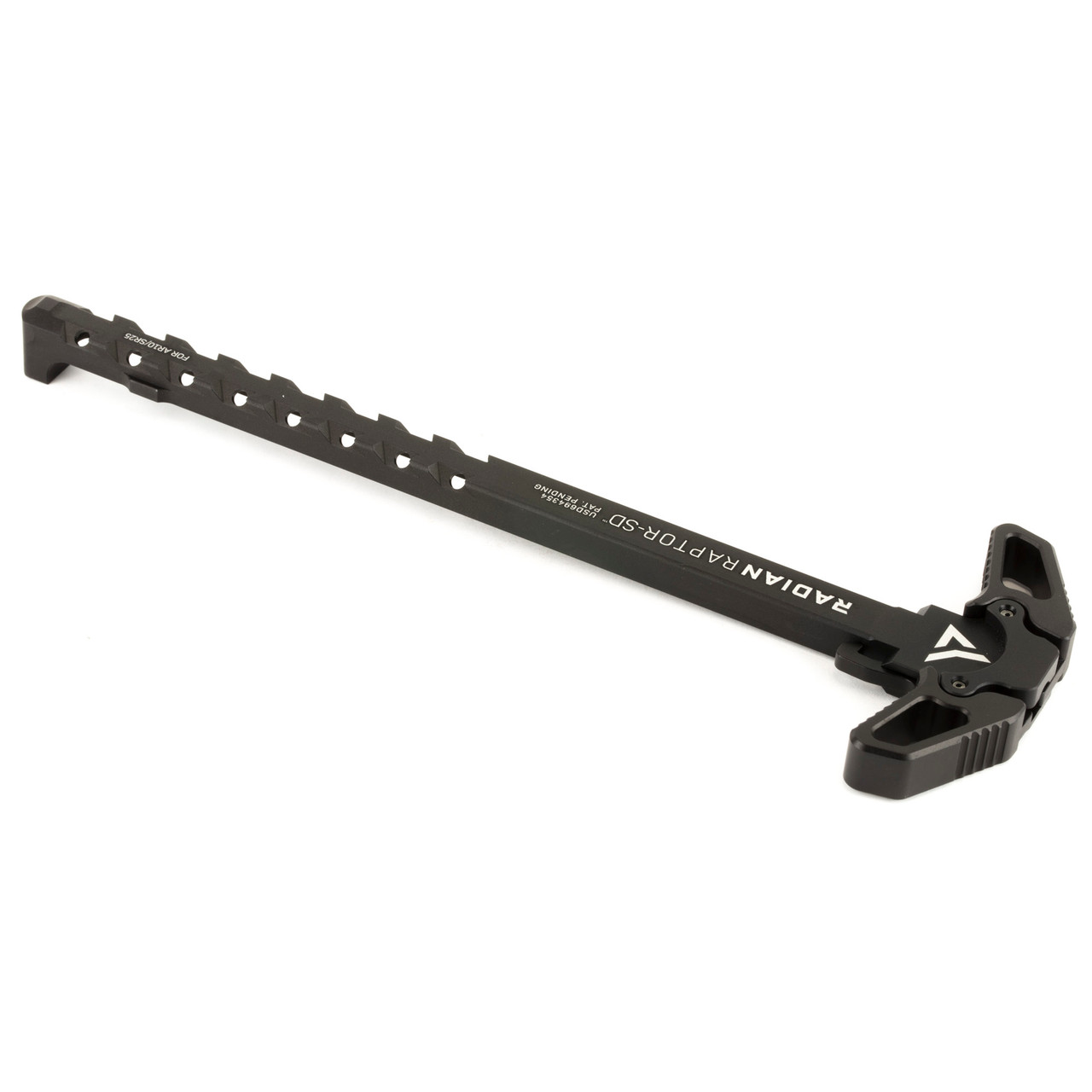 Radian Weapons R0012 RAPTOR SD Charging Handle 762 Black - Ambidextrous & Suppressed Shooting Upgrade