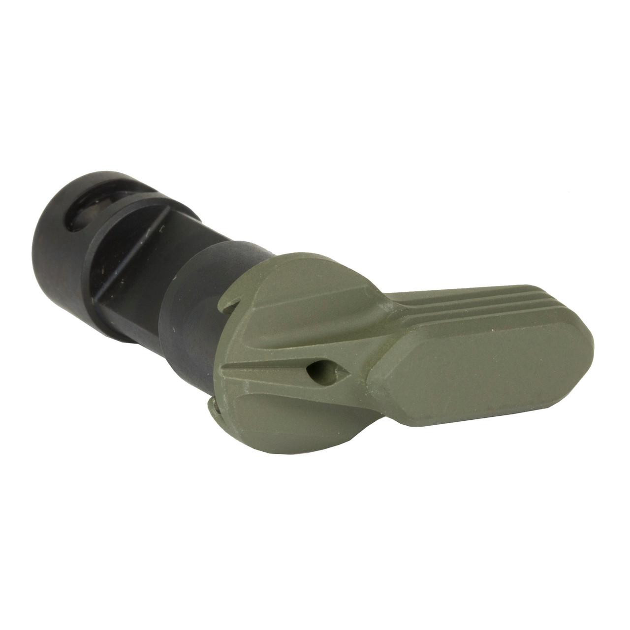 Radian Weapons R0383 TALON GI 45/90 Safety Selector, tactical green and black safety selector for AR15 and AR10 rifles.
