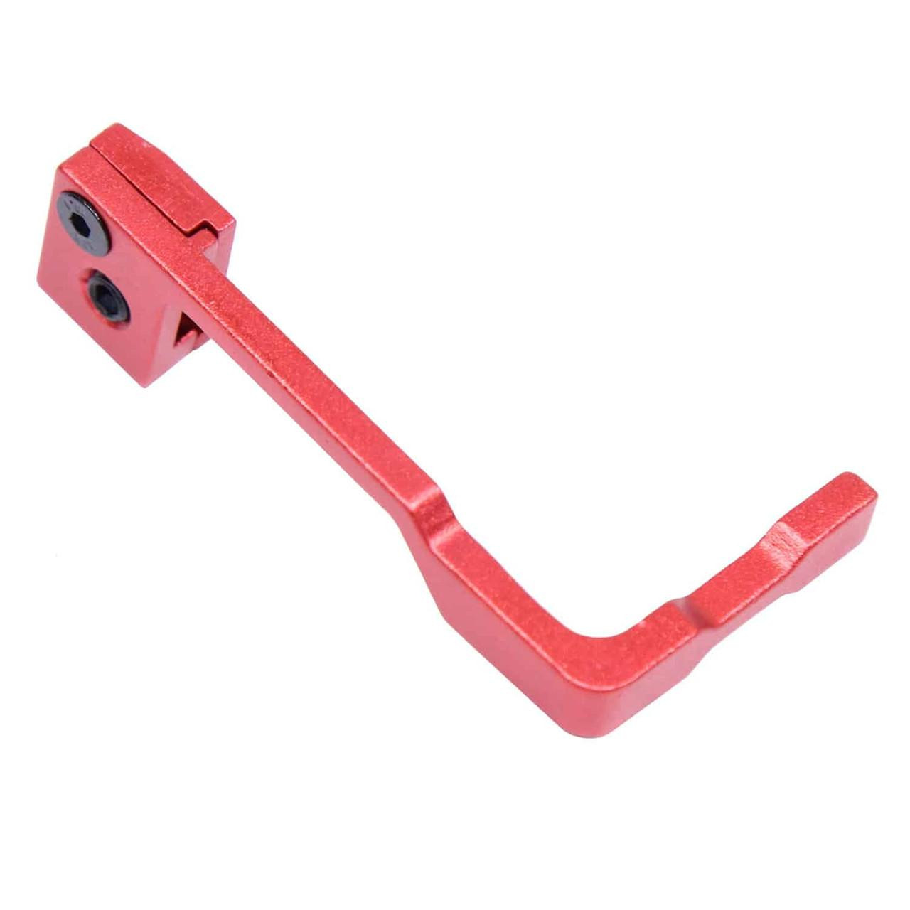 Guntec USA GT-EBR-RED Guntec USA GT-EBR-RED Extended Bolt Catch Release (Anodized Red) GT-EBR-RED
