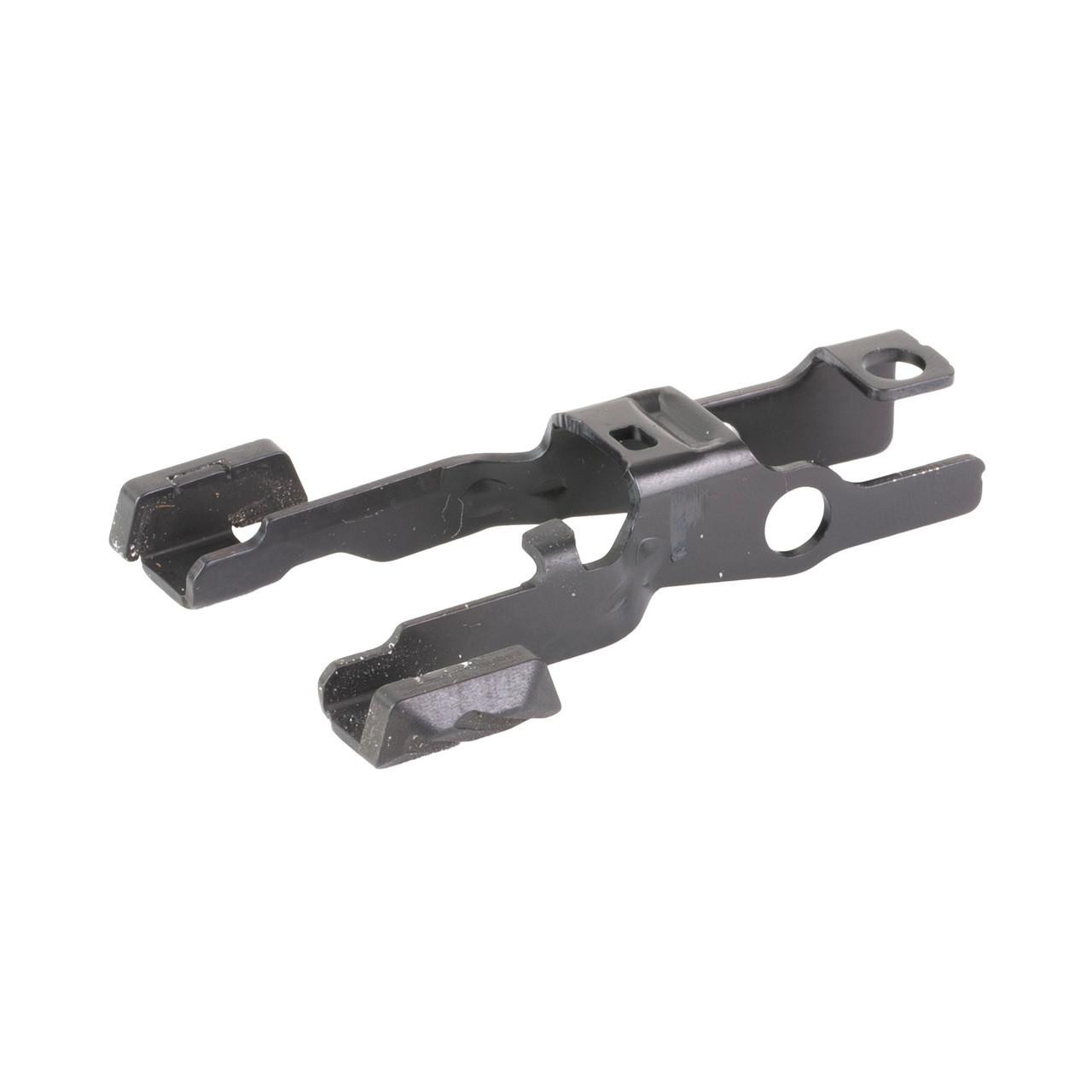 Tyrant CNC TD-320SCL-BLACK SIG P320 Slide Catch, a black precision CNC-machined upgrade component for enhanced firearm performance.