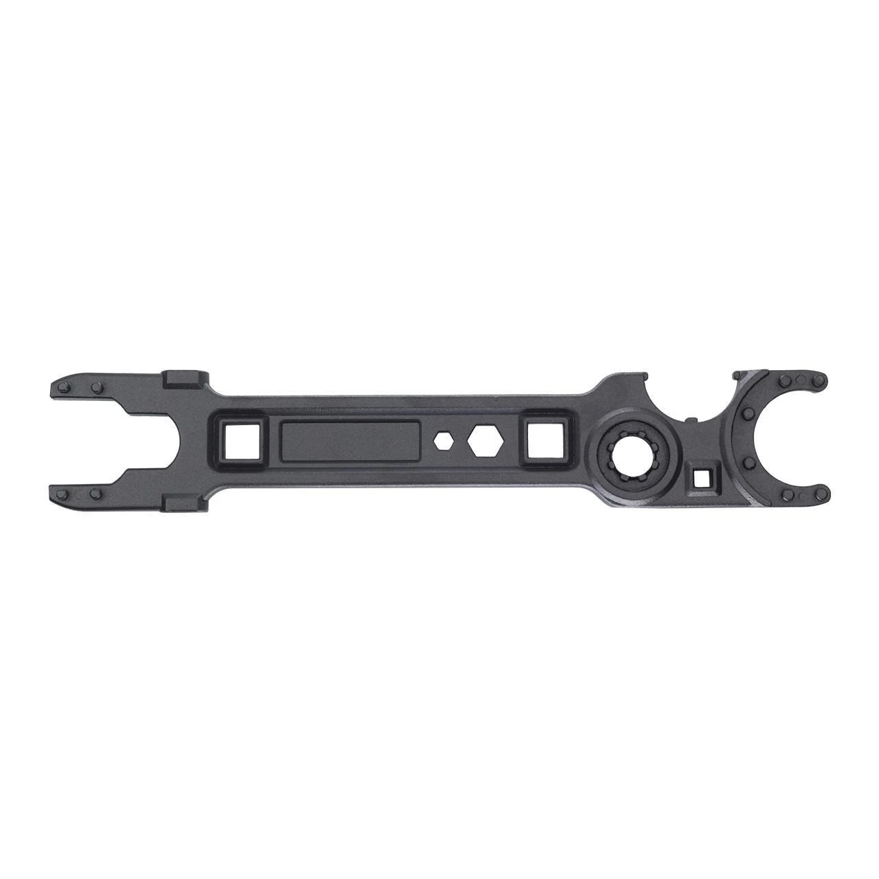 ABC Sport Z .223 Gunsmithing Combo Wrench Multi-Tool, Forged Steel, black multi-tool with adjustable wrench design for firearm maintenance.