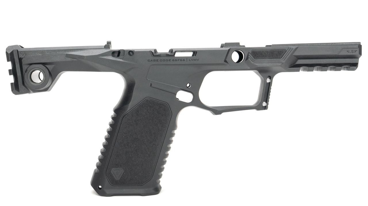 Strike Industries SI-SMC-B-SAE-4.5-BK SMC Bravo Chassis for Springfield Echelon 4.5, black tactical chassis for Springfield Echelon 4.5 pistol.