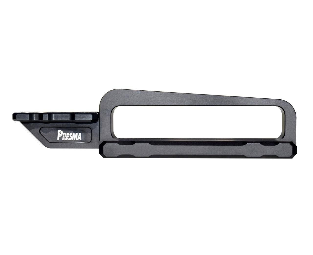 Presma MCHRD Carry Handle with High Strength Alloy Steel Plate, versatile tool suitable for multiple Micro Red Dots types, in black.