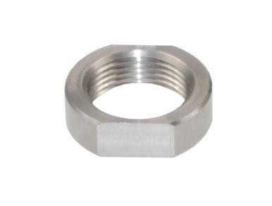 Presma 1/2-28 0.5" AR-15 Jam Nut, Stainless Steel, threaded firearm accessory for weapon customization.