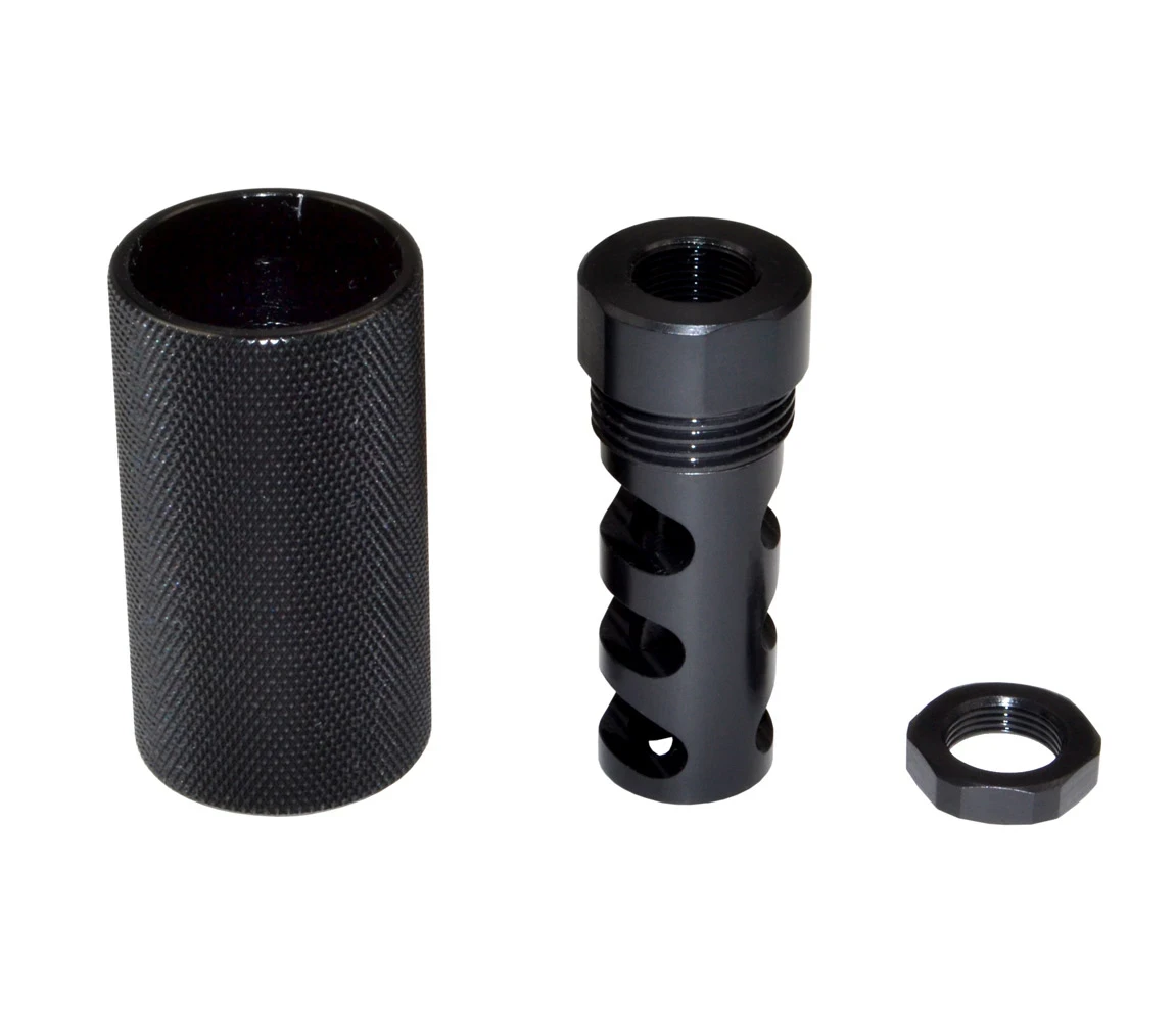 Presma MZ-04-02-B .308 Muzzle Device with Sound Redirect | Precision Shooting Upgrade for Enhanced Accuracy & Recoil Control