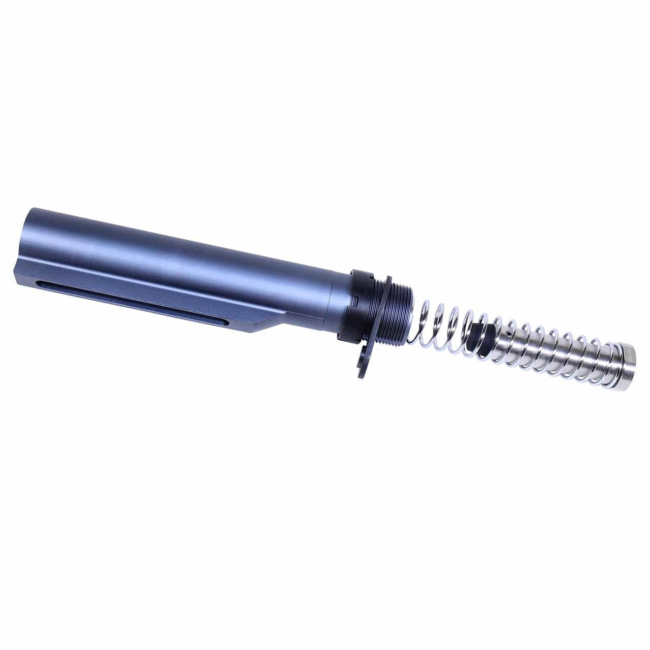 Guntec USA MILTUBESET-GREY Guntec USA MILTUBESET-GREY Mil-Spec Buffer Tube Set (Anodized Grey) MILTUBESET-GREY