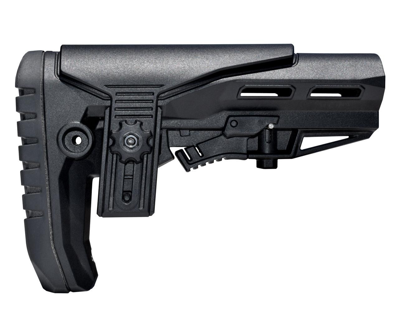 Presma AAST30 Mil-Spec Enhanced Stock + Riser, Recoil Pad