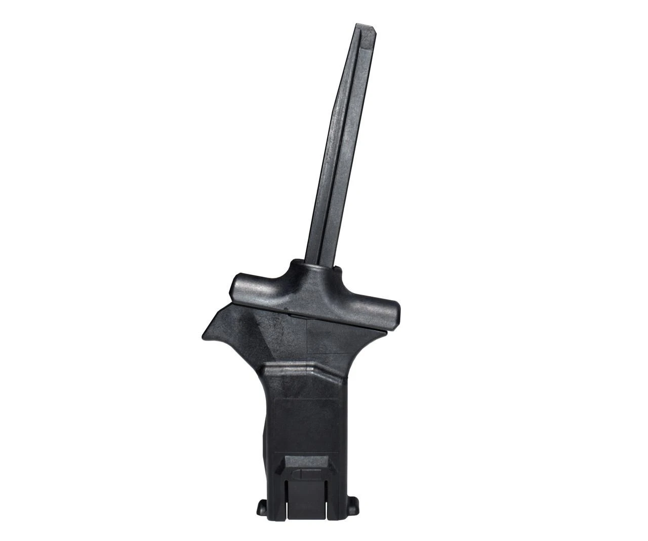 Presma Aftermarket Speed Loader for Glock Magazines inc 9mm 40 SW and more - Black, black speed loader device for quick magazine reloading against a white background.
