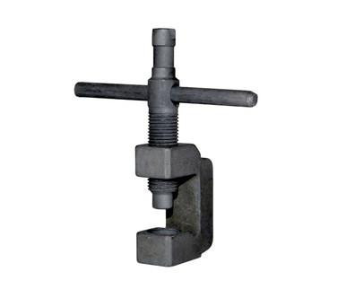 Presma AK/SKS Front Sight Adjustment Tool, a metal gun sight adjustment tool with a screw mechanism and T-handle for precise alignment.