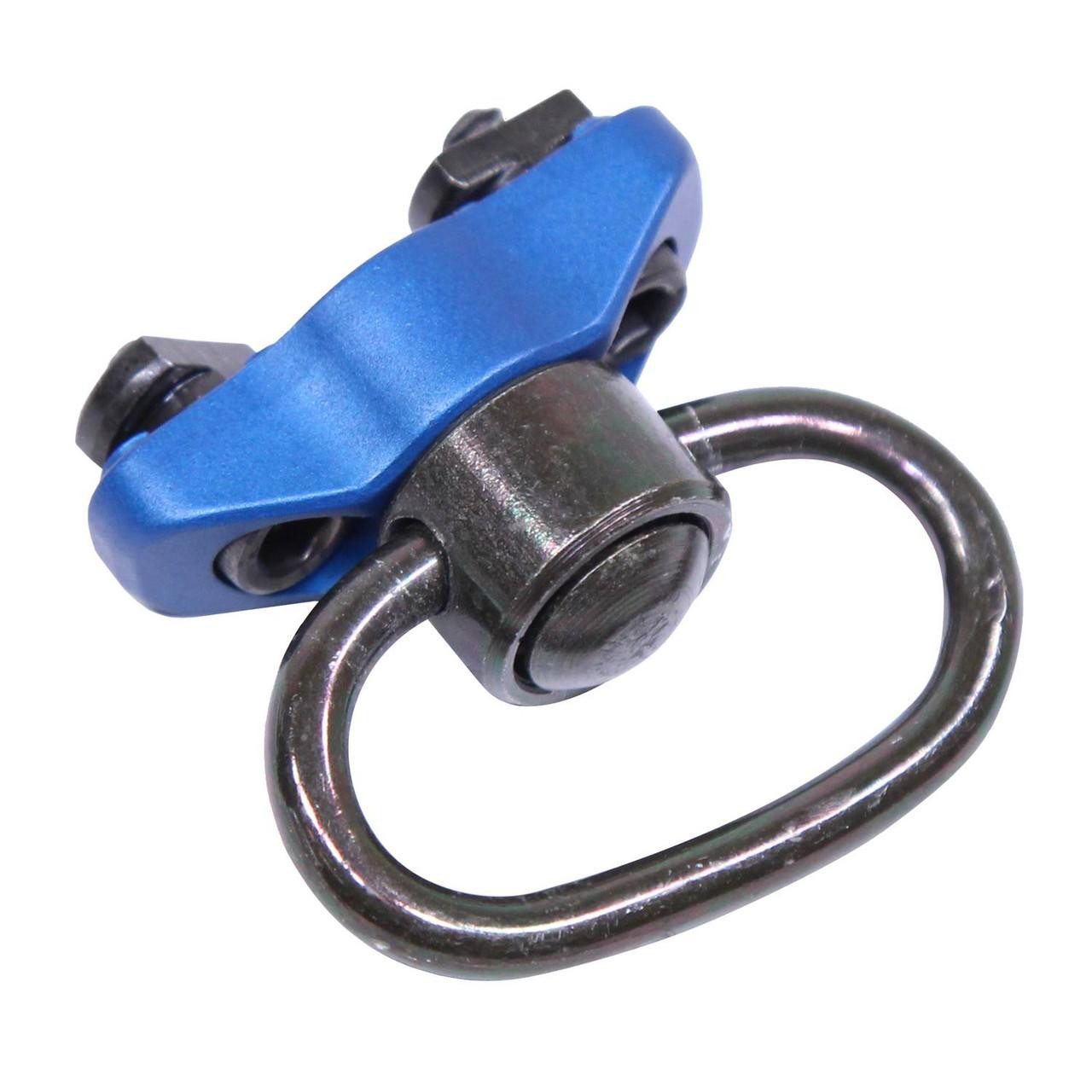  Guntec USA SWIVEL-MLK-G2-BLUE QD Swivel With Adapter For M-LOK System (Gen 2) (Anodized Blue) 