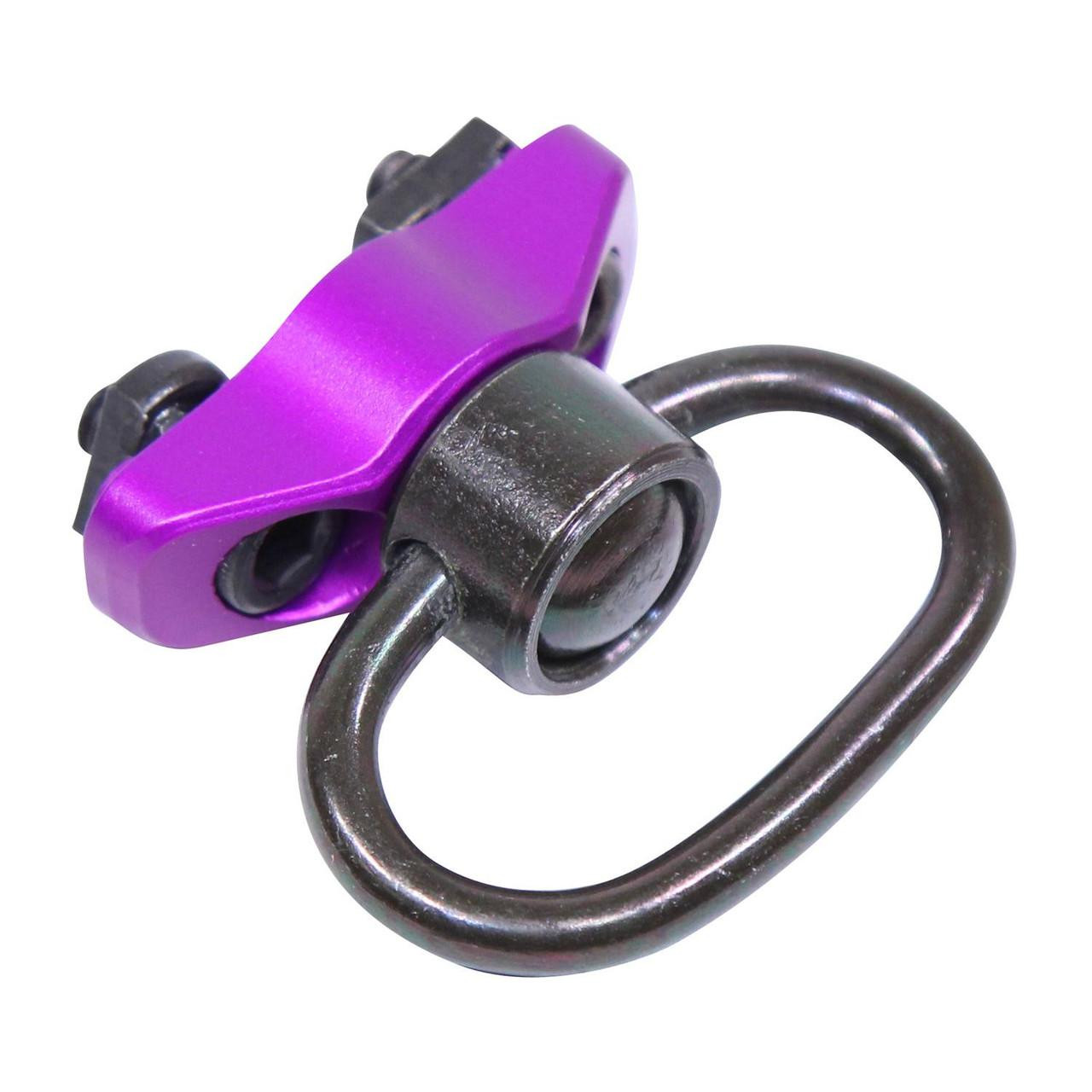  Guntec USA SWIVEL-MLK-G2-PURPLE QD Swivel With Adapter For M-LOK System (Gen 2) (Anodized Purple) 