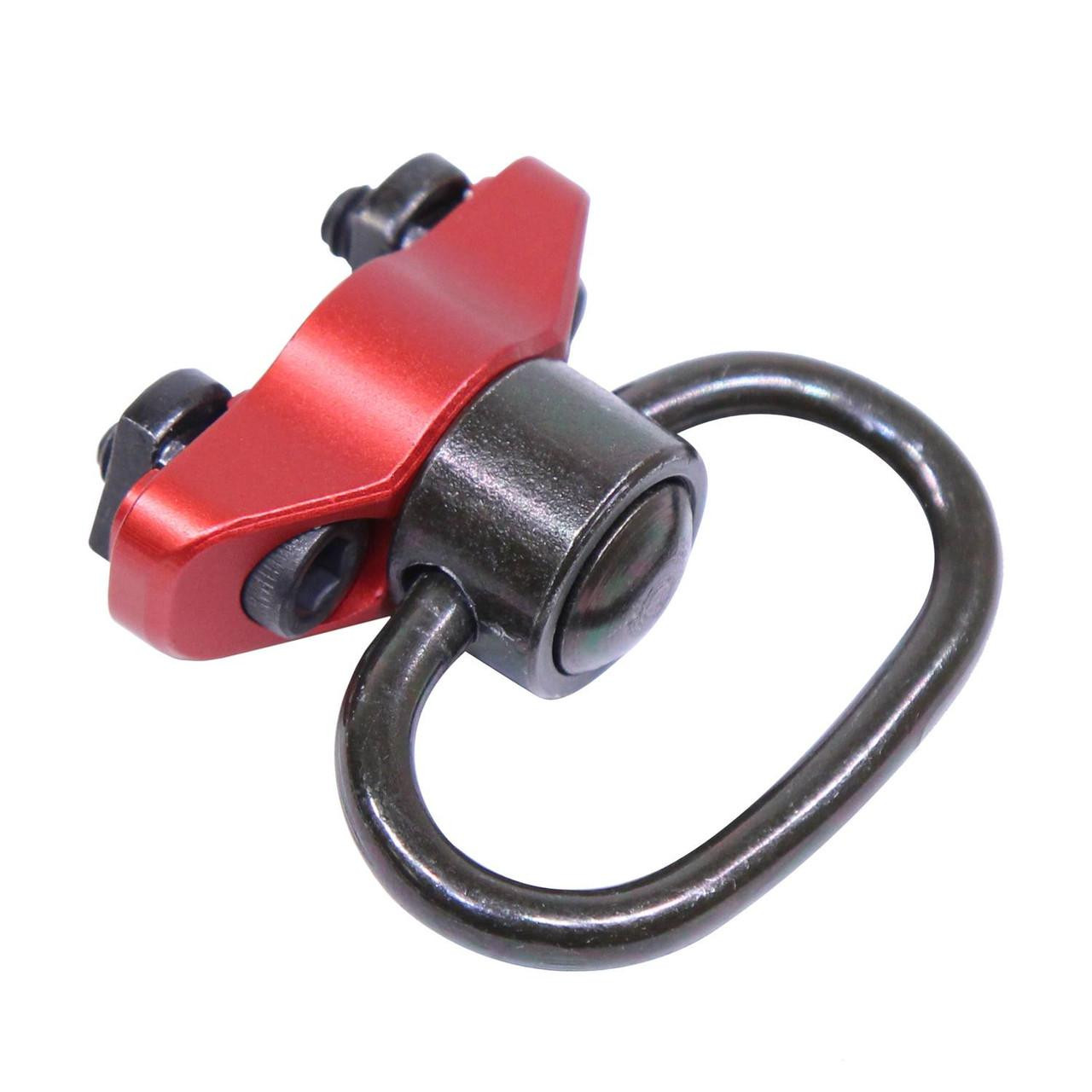  Guntec USA SWIVEL-MLK-G2-RED QD Swivel With Adapter For M-LOK System (Gen 2) (Anodized Red) 