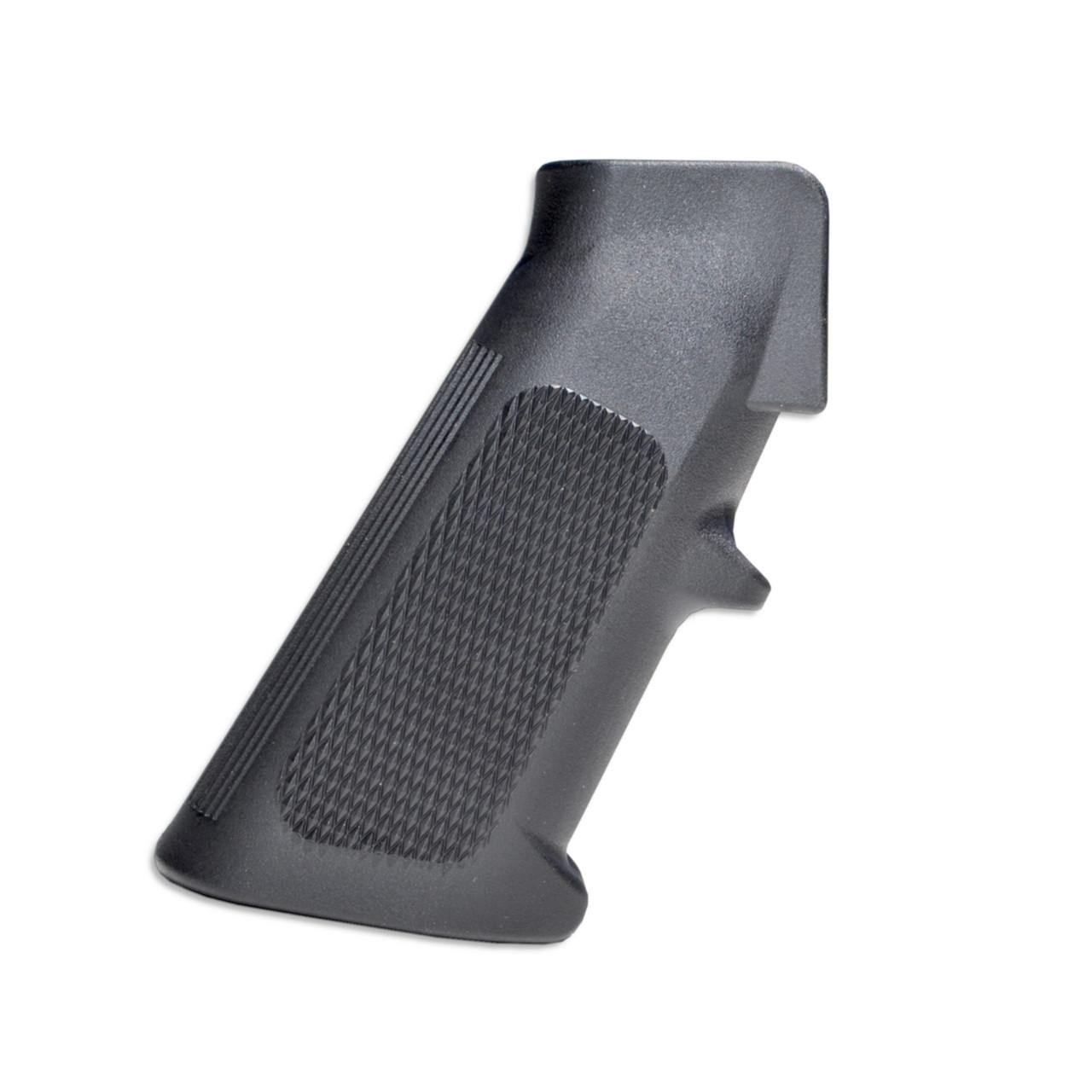 Presma AR Rear Pistol Grip, Polymer, Black, GP27 - Ergonomic firearm accessory for enhanced grip and control.