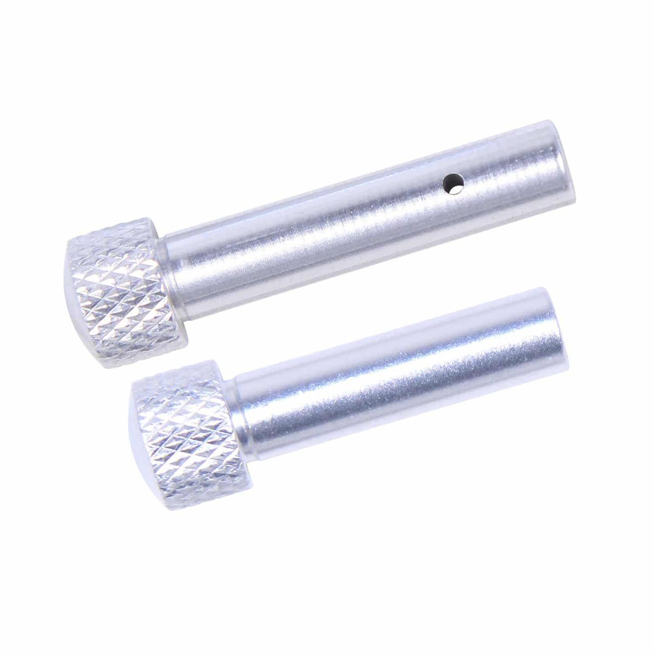 Guntec USA TDP-SET-G2-CLEAR Guntec USA TDP-SET-G2-CLEAR Extended Takedown Pin Set (Gen 2) (Anodized Clear) TDP-SET-G2-CLEAR
