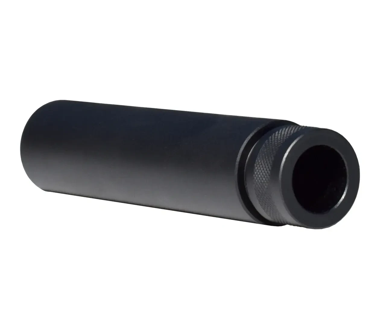 Presma MZFC03 Barrel Shroud for 1/2x28 .223/5.56, Length 5.75 inches, black anodized metal firearm accessory.