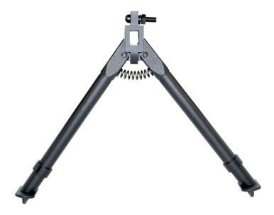 Presma Bipod for SKS Bayonet Lug, Height Adjustable 9 to 13 inches, shown in a sturdy, foldable design with adjustable legs for stable shooting.