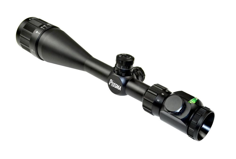 Presma EX6-24X50AOL EX Series Professional 6-24X50 Precision Scope AO, RGB RXR Reticle, tactical rifle scope with adjustable magnification and reticle illumination.