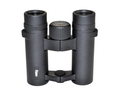 Presma Owl Series 10X26 High Quality Binoculars, compact black binoculars with focused eyepieces and a central focus wheel.