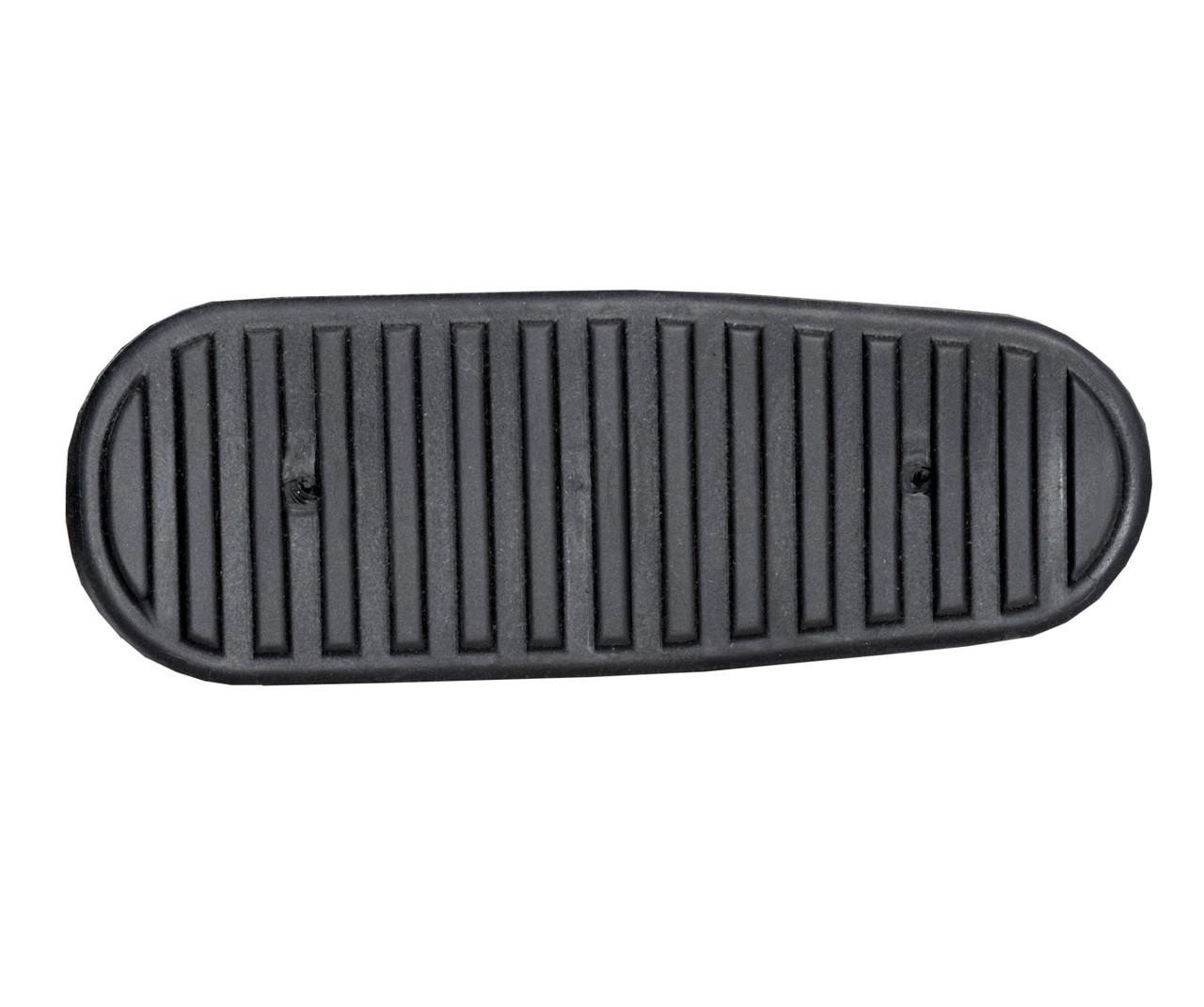 Presma Skeletonized Buttstock Recoil Pads fits AAST22, black textured rubber recoil pad with horizontal grooves for rifle stability and comfort.