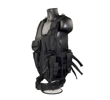 Presma Tactical Multi Function Hunting Vest, Black [ASVT01-B]