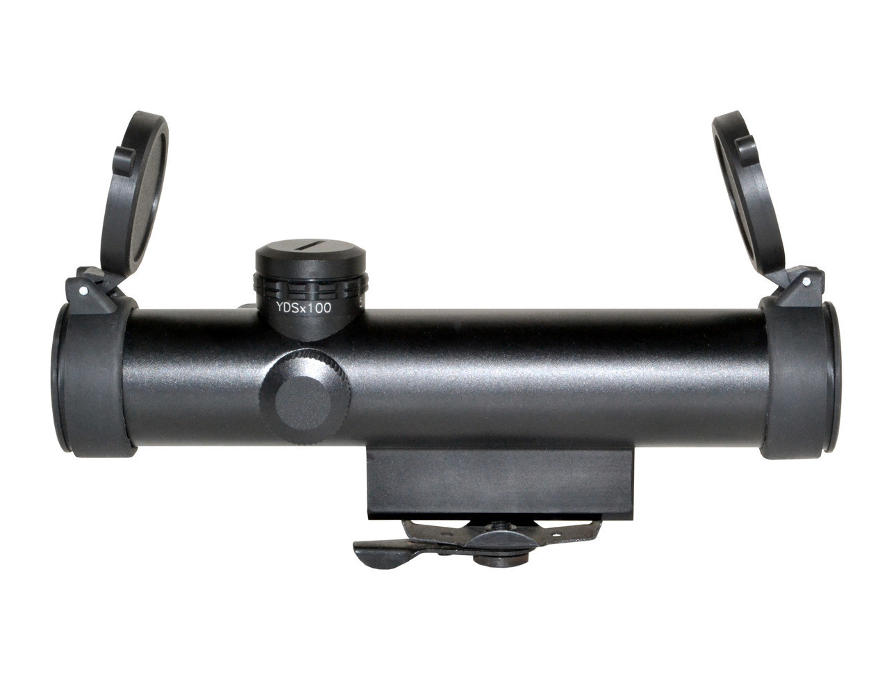 Sniper Grunt LT4X20L 4X20 Compact Red/Green Illuminated Reticle Scope, Duplex with Carry Handle & Picatinny Mounts