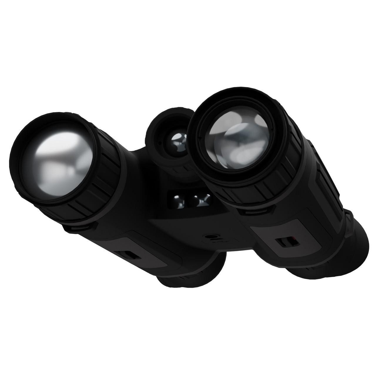 ATN MSBNB6335A - 6th Gen 4K Ultra HD Thermal Imaging Scope with SharpIR AI, Waterproof Design & Dual View PIP, featuring a sleek black design with dual lenses and advanced imaging technology.