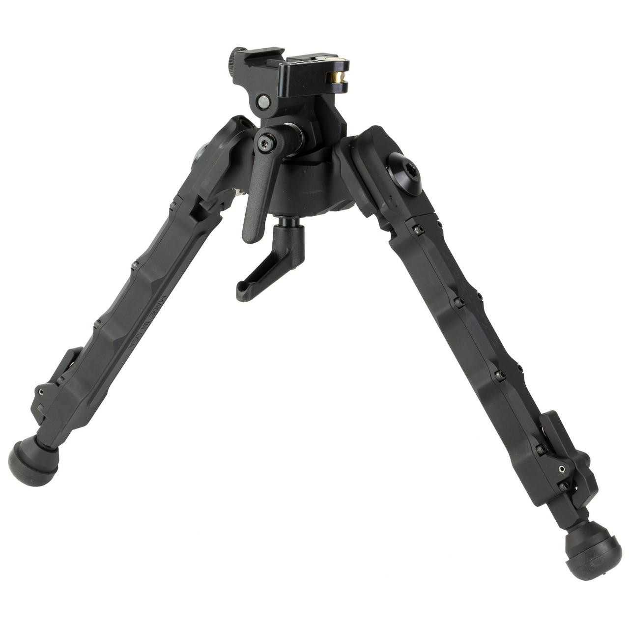 Accu-Tac PCB-0500 Precision Bipod, versatile shooting support made of 6061 T6 aircraft aluminum with quick detach Picatinny mount.