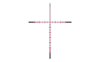EOTECH VDU3-9SFMD6 Vudu 3-9x32 Scope, red reticle crosshair view through the optic.