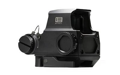 EOTECH EXPS3HD-0 Holographic Sight – Advanced Optics with Adaptive Brightness & Durable Aluminum Housing, image showing the sleek black tactical holographic sight with adjustable controls and robust construction.