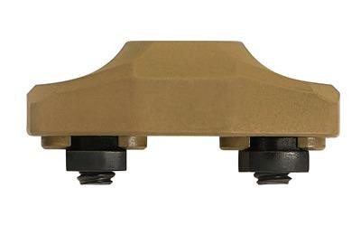 Rise Armament RA-601-FDE QD Sling Mount - Quick Install M-LOK Accessory with Secure Fit, available in FDE, Black, and Foliage Green, shown in FDE color.