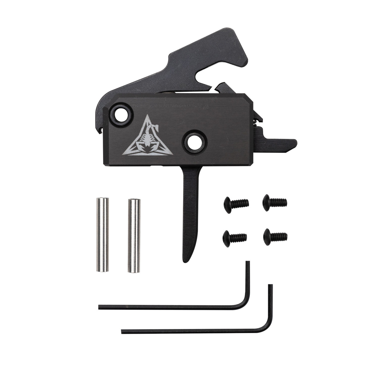 Rise Armament RA-140F-CTI Super Sporting Trigger - Premium Black Trigger with Come And Take It Logo