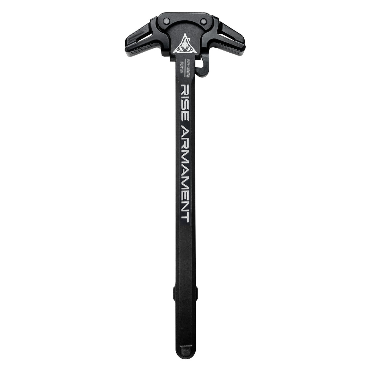 Rise Armament RA-230-BLK Ambidextrous AR-10 Charging Handle - Durable 7075 Aluminum with Hard Anodized Finish