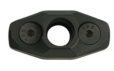 Rise Armament RA-601-BLK QD Sling Mount, lightweight M-LOK attachment for custom rifle handguards featuring durable black construction and strategic mounting points.
