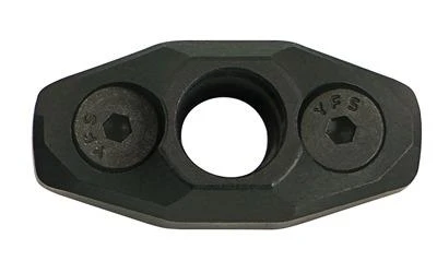 Rise Armament RA-601-BLK QD Sling Mount, lightweight M-LOK attachment for custom rifle handguards with a center hole and two side fasteners.