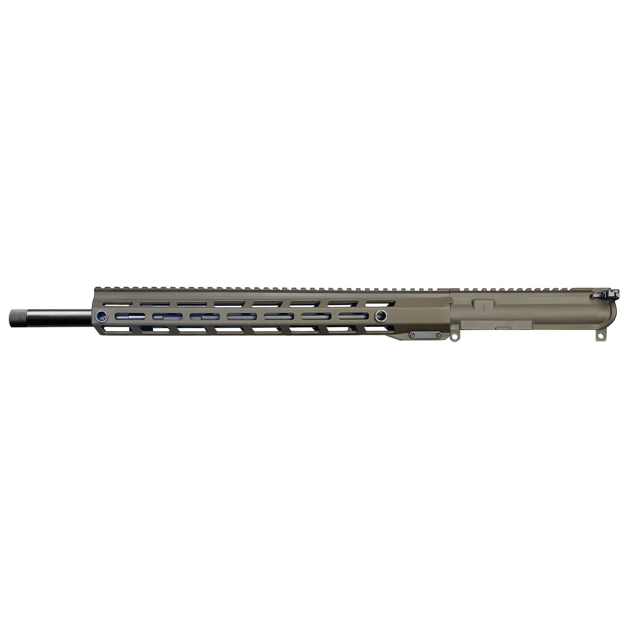 Rise Armament RA-22ARC-CU-BRN-18 AR-15 Upper Receiver - 18" Stainless Steel Barrel, M-LOK Handguard, Patriot Brown Cerakote