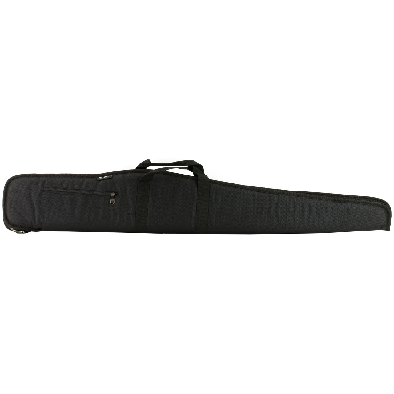 Bulldog Cases BD280, black padded rifle/shotgun carrying case with handle and zipper pocket.