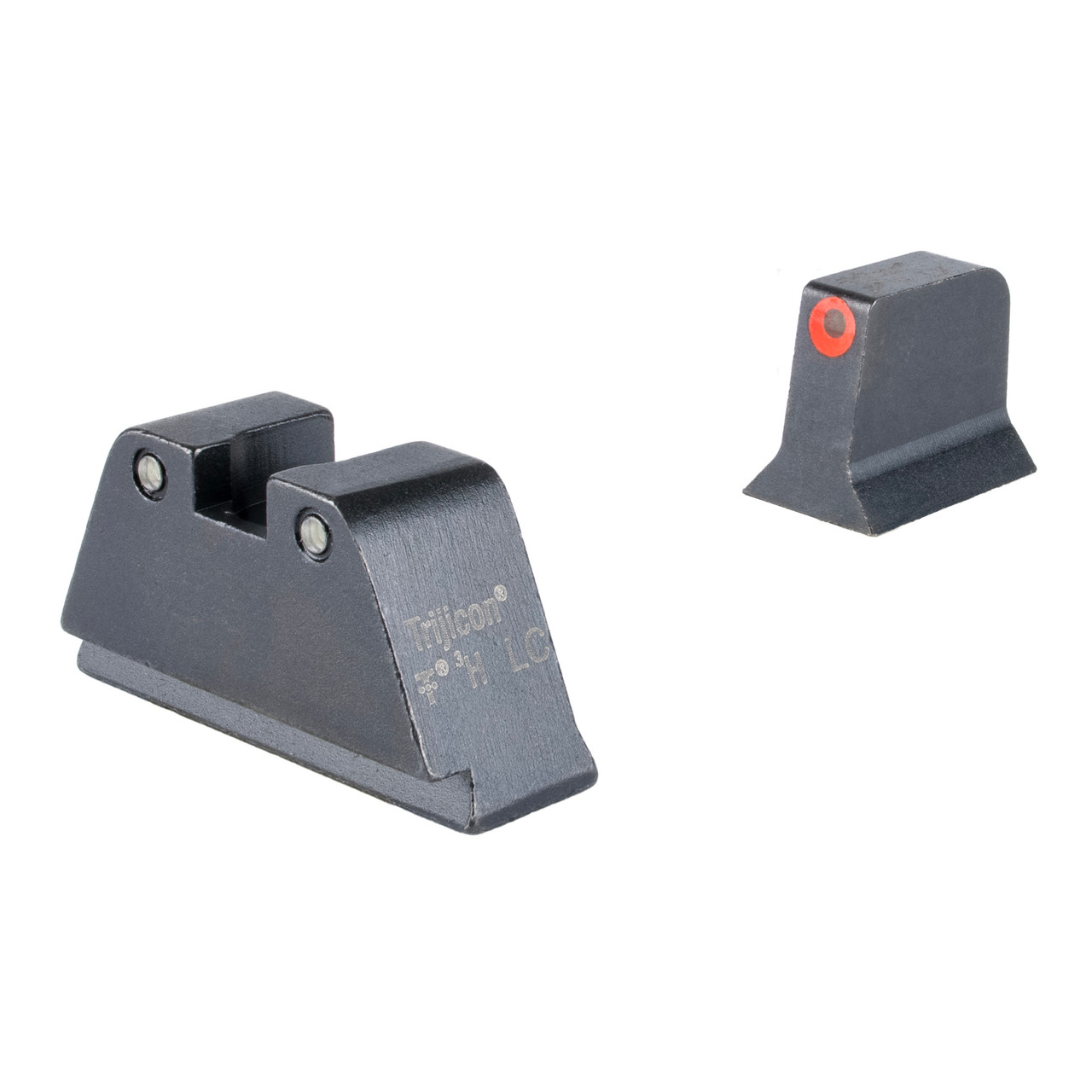 Trijicon GL201-C-601134 Suppressor Night Sights for Glock - Tritium Three-Dot Sights with Elevated Design for Precision Shooting