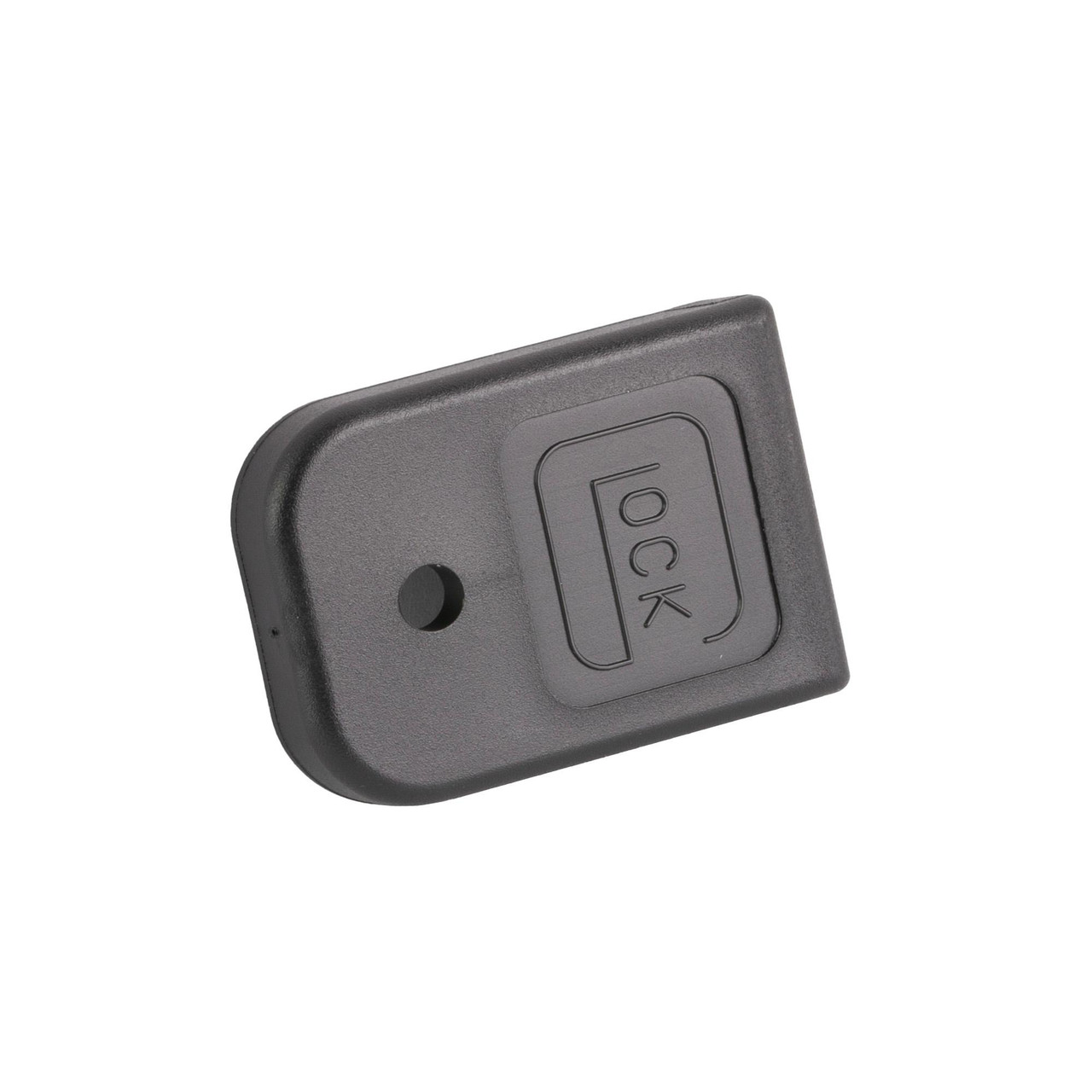 GLOCK OEM Magazine Floorplate for 9MM 40S&W 357 Sig, factory replacement part with model number 50964, black plastic finish.