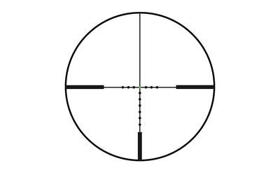 Trijicon TRIJICON ACCUPOINT 2.5-12.5X42 MOA G, image of the rifle scope reticle with crosshairs and MOA markings.