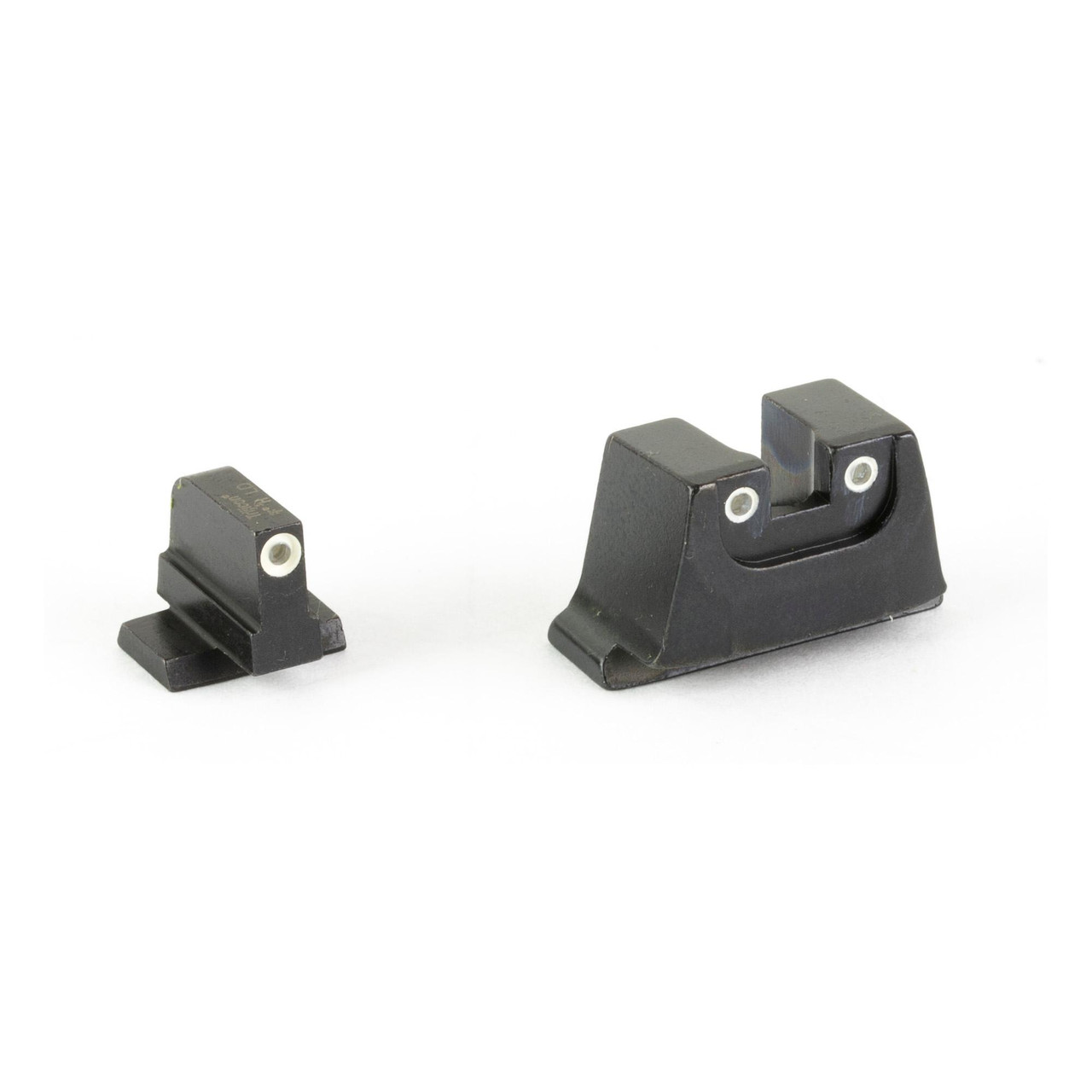 Trijicon TRIJICON SUP NS GRN SET S&W CORE W/W, tactical sight replacement parts for Smith & Wesson CORE firearm, black with optical sight mounts.