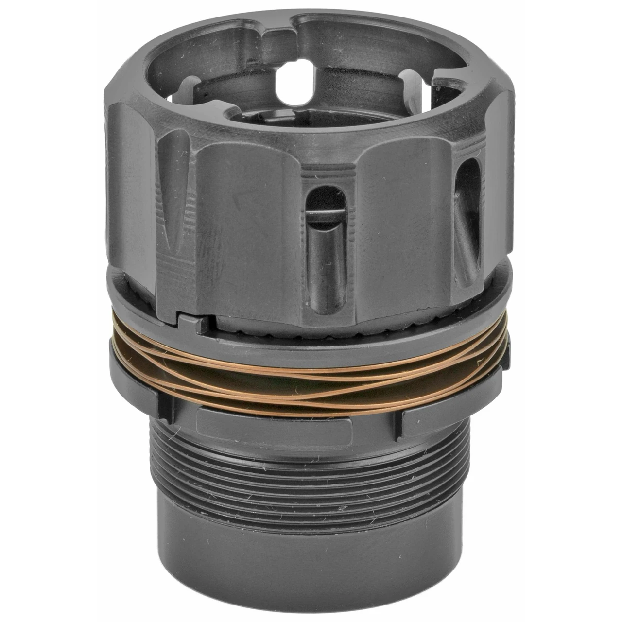 Dead Air Armament DEAD AIR KEY-MICRO ADPTR GHST-M/WOLF, firearm accessory for muzzle devices and sound suppression.
